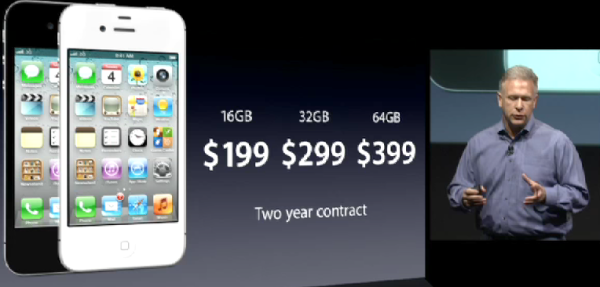2 Jahresvertrag bei den neuen iPhone 4S